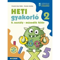 Heti gyakorló 2. osztály II. félév - matematika és magyar feladatok