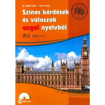 Színes kérdések és válaszok angol nyelvből – B2 szint (Letölthető hanganyaggal)