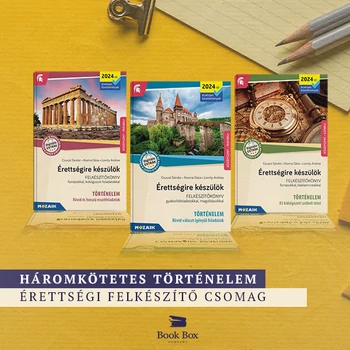 háromkötetes történelem érettségi felkészítő csomag
