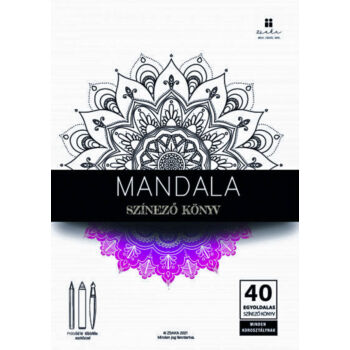 Mandala - Színező könyv