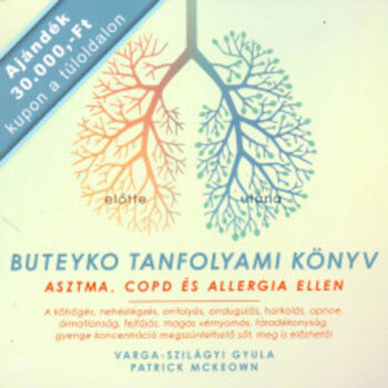 Buteyko tanfolyami könyv - asztma, COPD és allergia ellen
