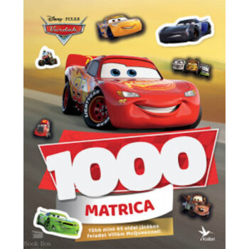 1000 matrica - Verdák - Több mint 45 oldal játékos feladat Villám McQueennel!
