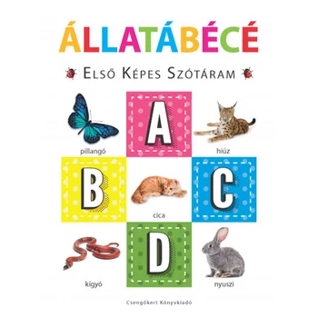 Állatábécé - Első képes szótáram- Szivacskönyv