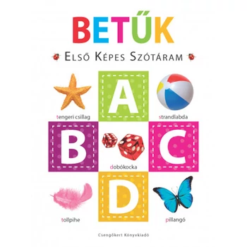 Betűk - Első képes szótáram- Szivacskönyv