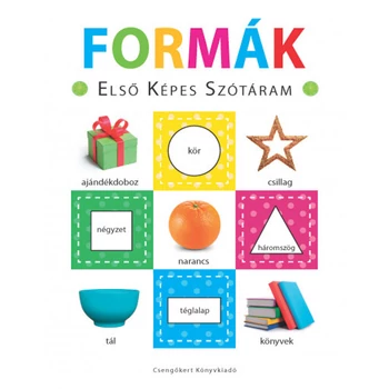Formák - Első képes szótáram- Szivacskönyv