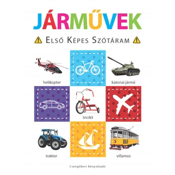 Járművek - Első képes szótáram- Szivacskönyv