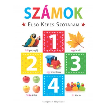 Számok - Első képes szótáram- Szivacskönyv