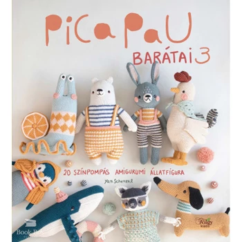 Pica Pau barátai 3.- 20 színpompás amigurumi állatfigura