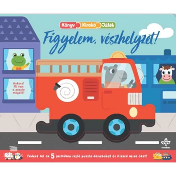 Figyelem, vészhelyzet! - Fedezd fel az 5 járműben rejlő puzzle-darabokat és illeszd össze őket!
