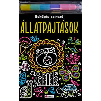 Állatpajtások - Bohókás színező
