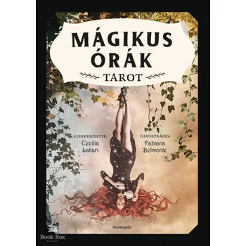 Mágikus órak tarot- 78 kártya és egy színes könyv