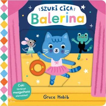 Szuki cica - Balerina- Cuki történet mozgatható elemekkel