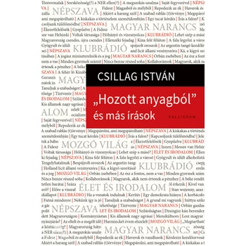 Hozott anyagból és más írások