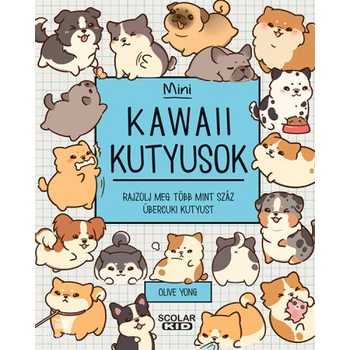 Kawaii kutyusok - mini- Rajzolj meg több mint száz übercuki kutyust