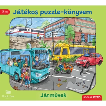 Játékos puzzle-könyvem: Járművek