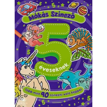 Mókás színező 5 éveseknek