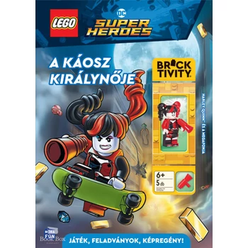 Lego DC Super Heroes - A káosz királynője- Harley Quinn és a megafonja minifigurával