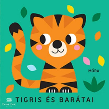 Tigris és barátai- Zörgő textilkönyv rágókával