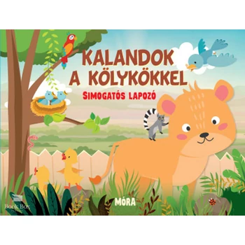 Kalandok a kölykökkel- simogatós lapozó