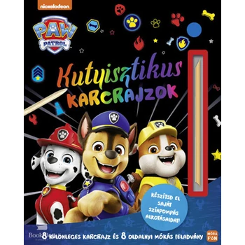 Mancs őrjárat - Kutyisztikus karcrajzok- 8 különleges karcrajz és 8 oldalnyi mókás feladvány