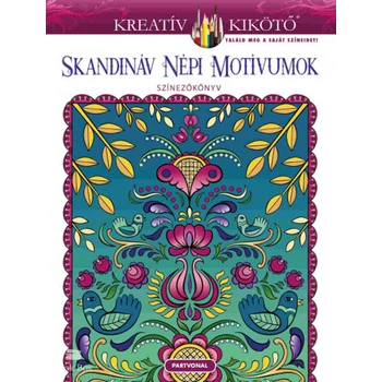 Skandináv népi motívumok - Színezőkönyv
