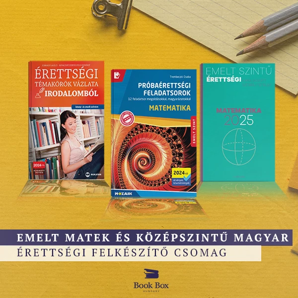 Emelt matek és középszintű magyar érettségi felkészítő csomag