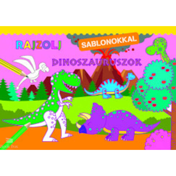 Rajzolj sablonokkal  - Dinoszauruszok
