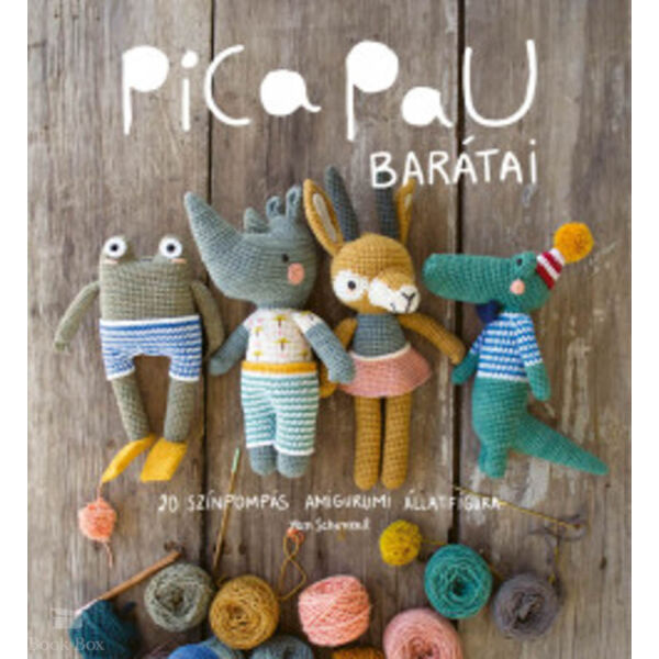 Pica Pau barátai - 20 színpompás amigurumi állatfigura