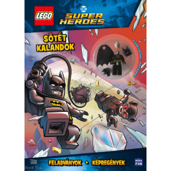 LEGO DC Super Heroes - Sötét kalandok- Foglalkoztatókönyv Batman minifigurával