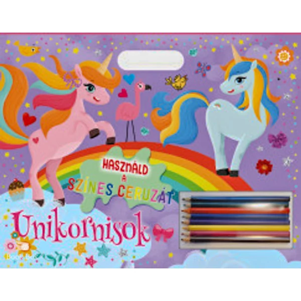 Használd a színes ceruzát - Unikornisok