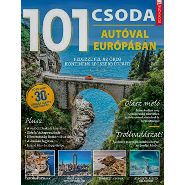 Füles Bookazine - 101 csoda - Autóval Európában