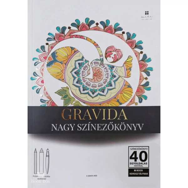Gravida - Nagy színezőkönyv