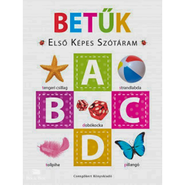 Betűk - Első képes szótáram- Szivacskönyv