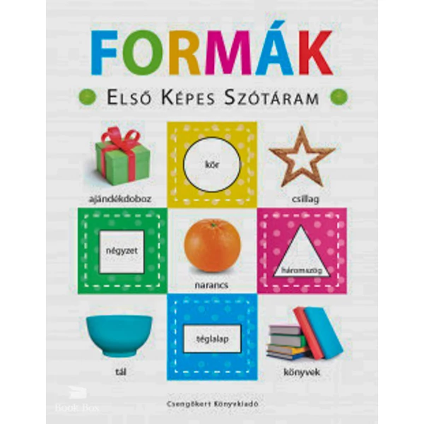 Formák - Első képes szótáram- Szivacskönyv