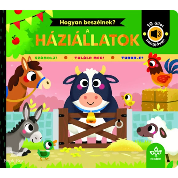 Hogyan beszélnek? - A háziállatok- 10 állat hangjával!