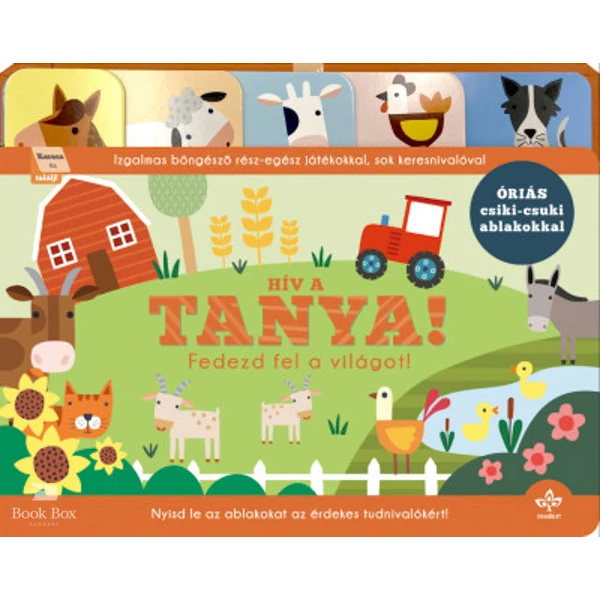 Hív a tanya! - Fedezd fel a világot!- Izgalmas böngésző rész-egész játékokkal