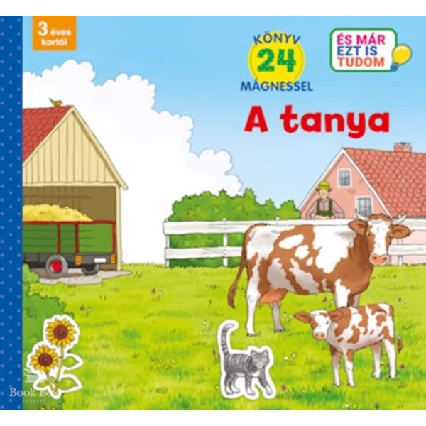 A tanya- Könyv 24 mágnessel - 3 éves kortól