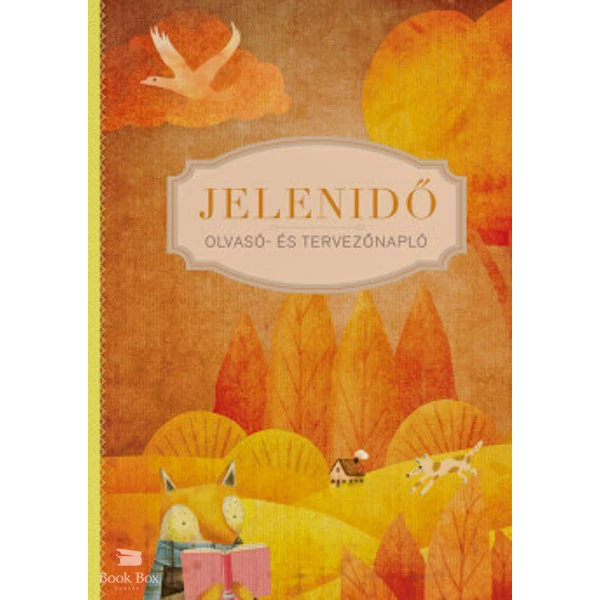 Jelenidő- Olvasó- és tervezőnapló - Matrica melléklettel