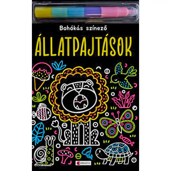 Állatpajtások - Bohókás színező