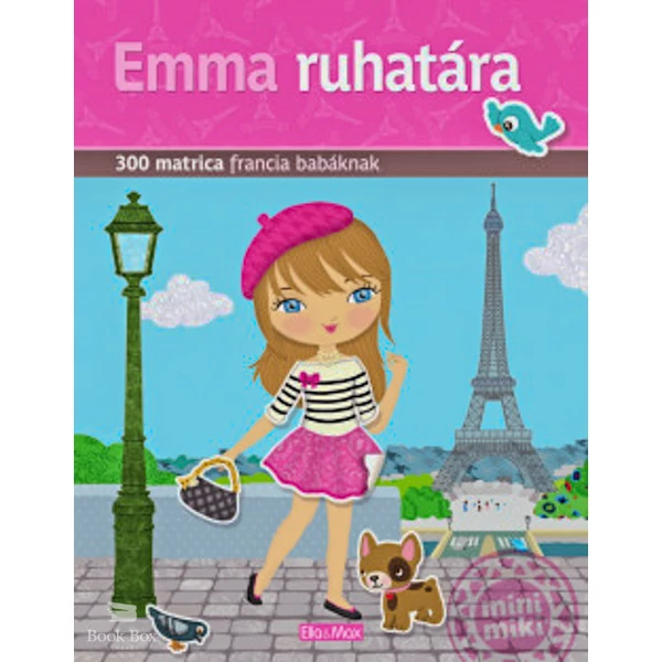 Emma ruhatára- 300 matrica francia babáknak
