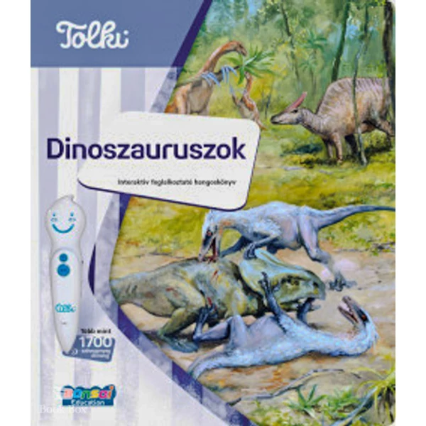 Tolki Hangos könyv - Dinoszauruszok- Interaktív foglalkoztató hangoskönyv