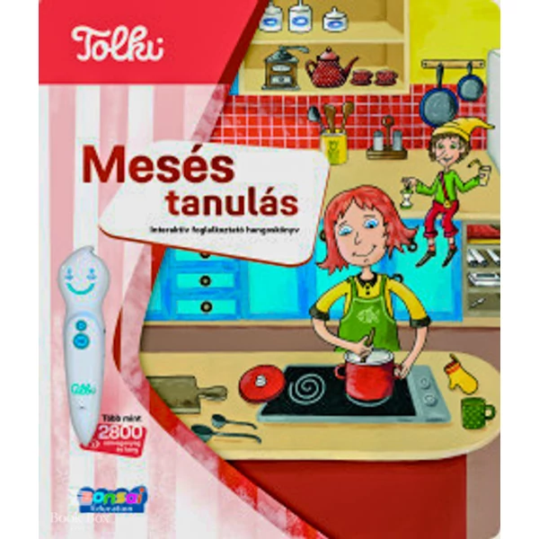 Tolki Hangos könyv - Mesés tanulás- Interaktív foglalkoztató hangoskönyv