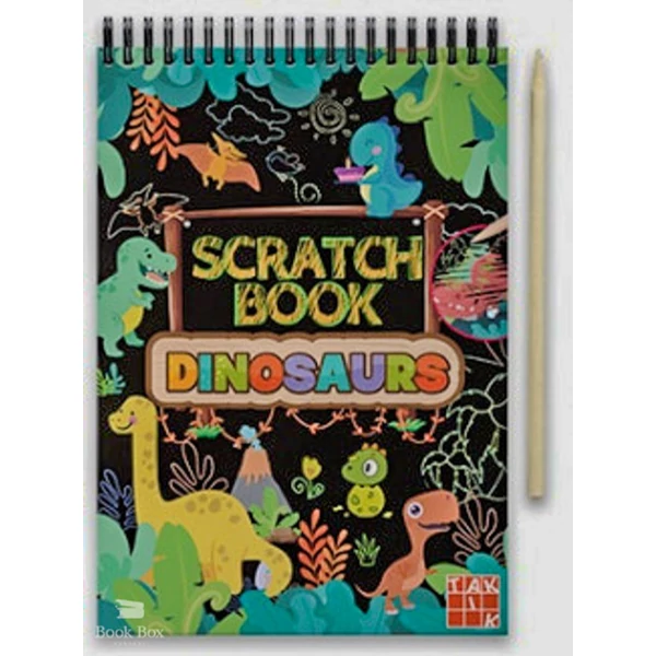 Scratch Book - Dinosaurs