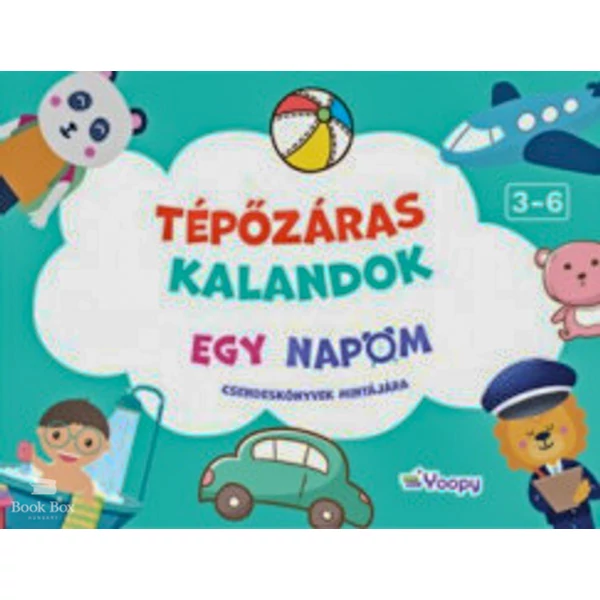 Tépőzáras kalandok - Egy napom- Csendeskönyvek mintájára