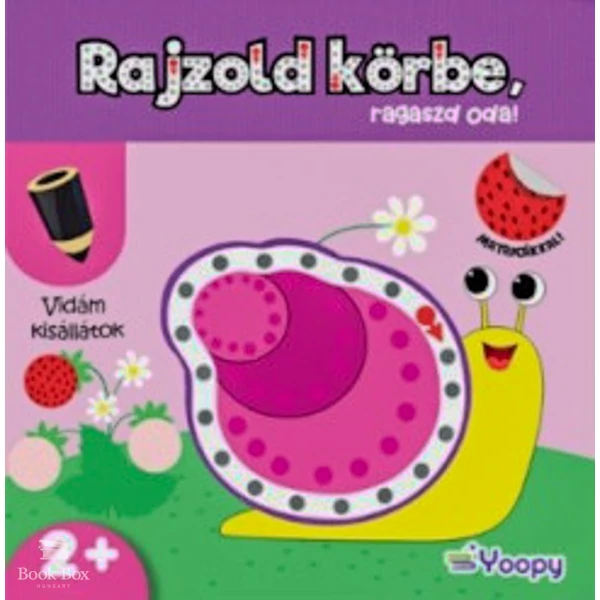 Rajzold körbe, ragaszd oda! - Vidám kisállatok