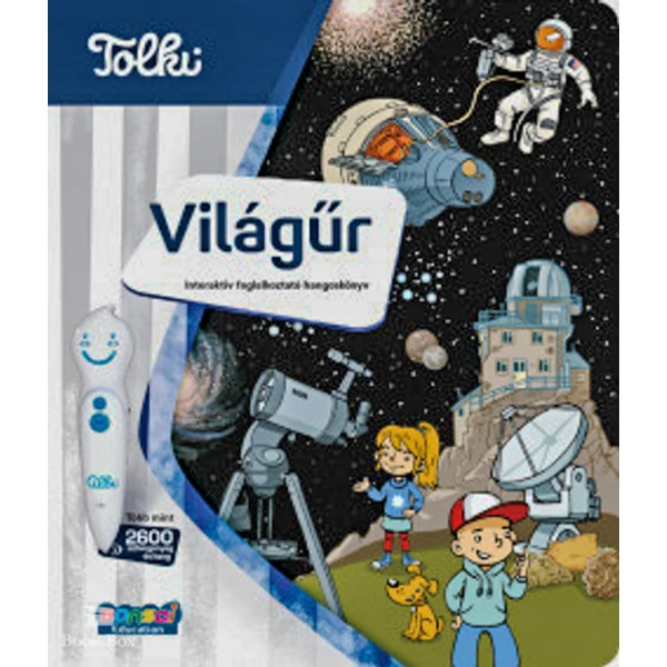 Tolki Hangos könyv - Világűr- Interaktív foglalkoztató hangoskönyv