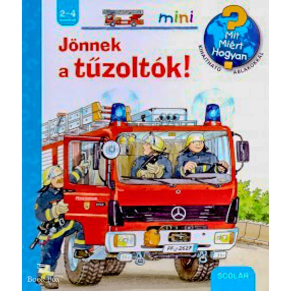 Jönnek a tűzoltók!- Kihajtható ablakokkal - mini 26.