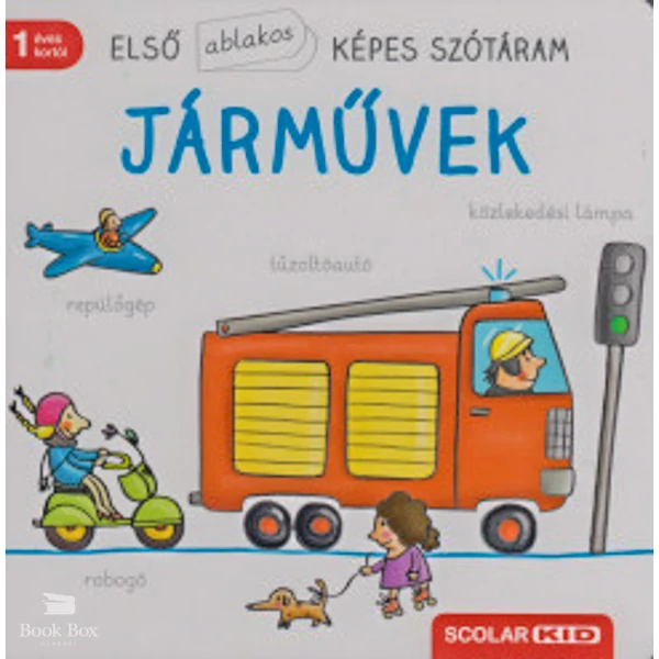 Első ablakos képes szótáram - Járművek