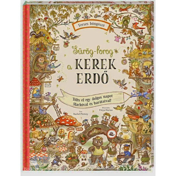 Sürög-forog a Kerek Erdő- Tölts egy dolgos napot Mackóval és barátaival!