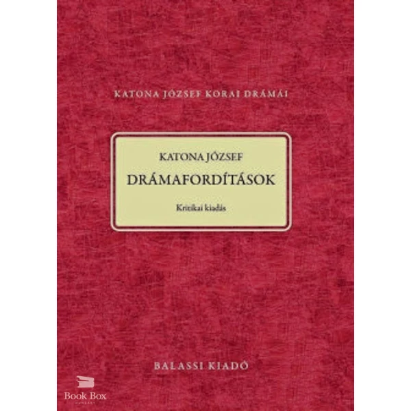 Katona József - Drámafordítások